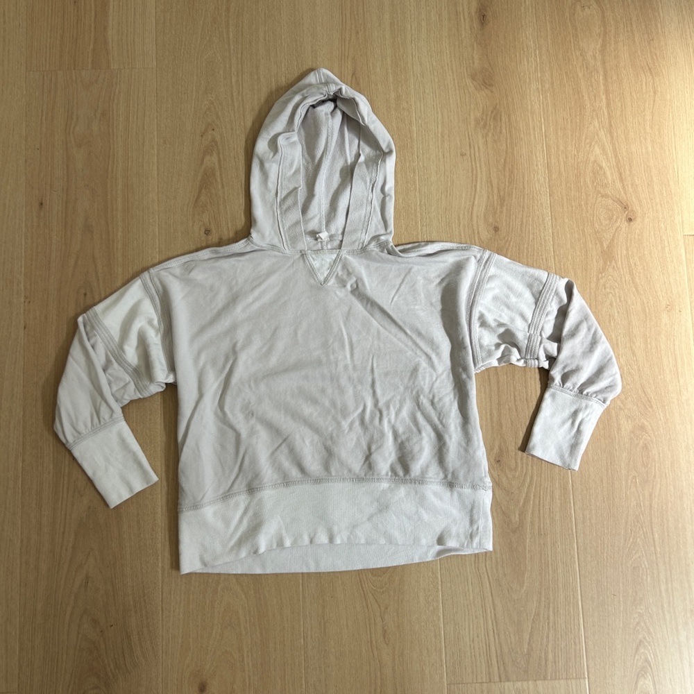 Daily Practice by Anthropologie Boxy Pullover Hoodie Size XS